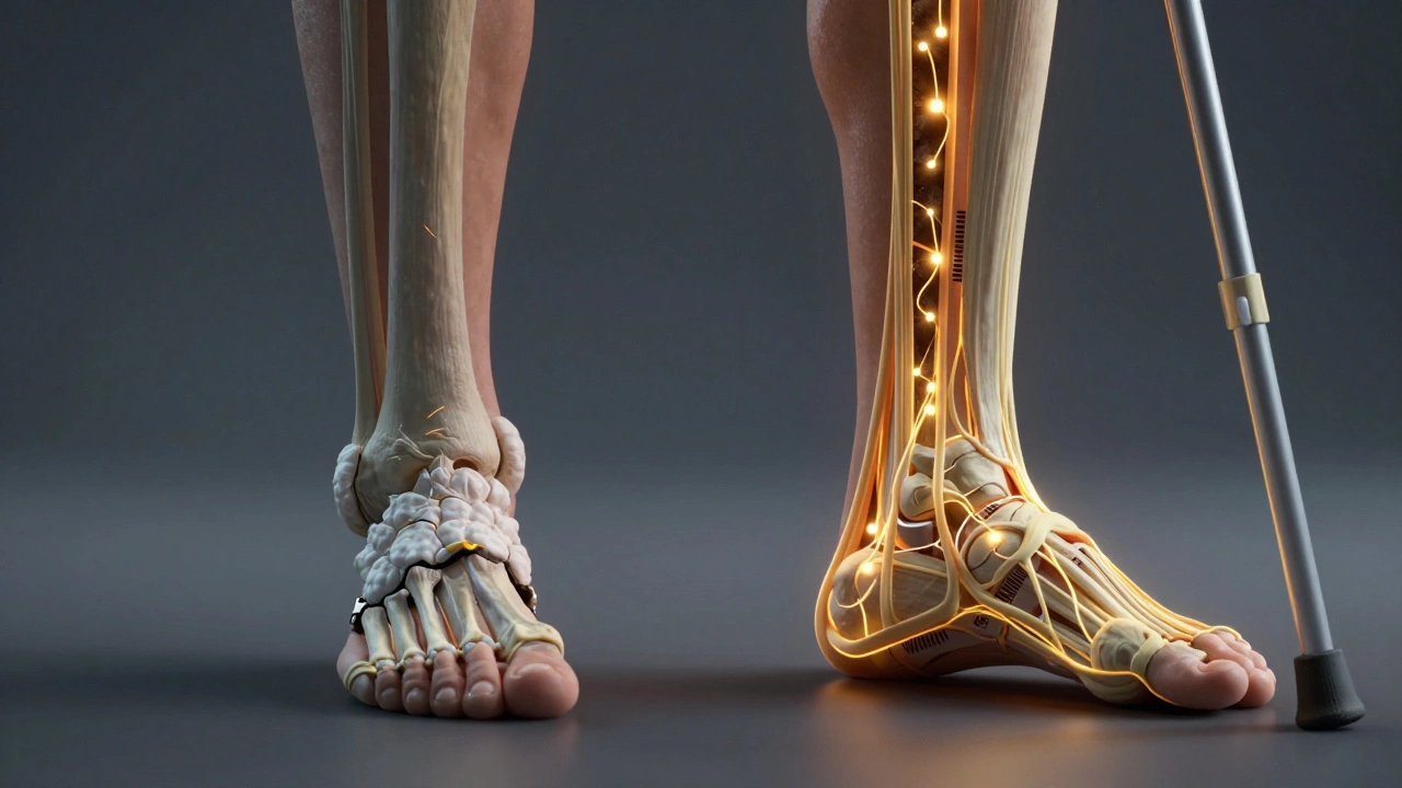 Восстановление перелома: сломанная кость превращается в плотную ткань под легкой нагрузкой, восстанавливаются нервы.